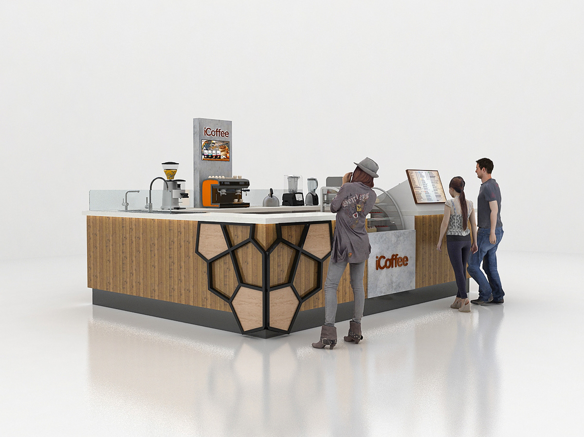 mall food kiosk for sale 