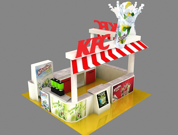 Juice Display Stand