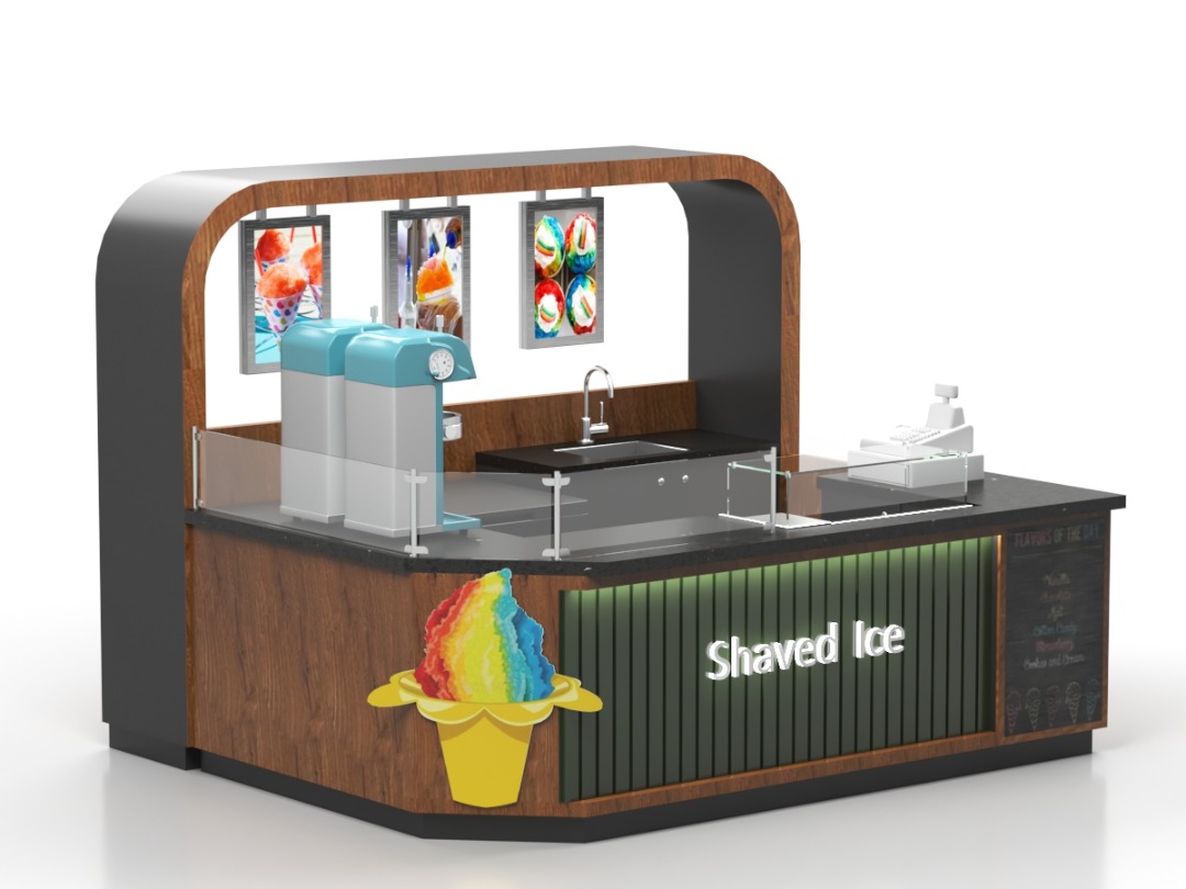 shaved ice kiosk 