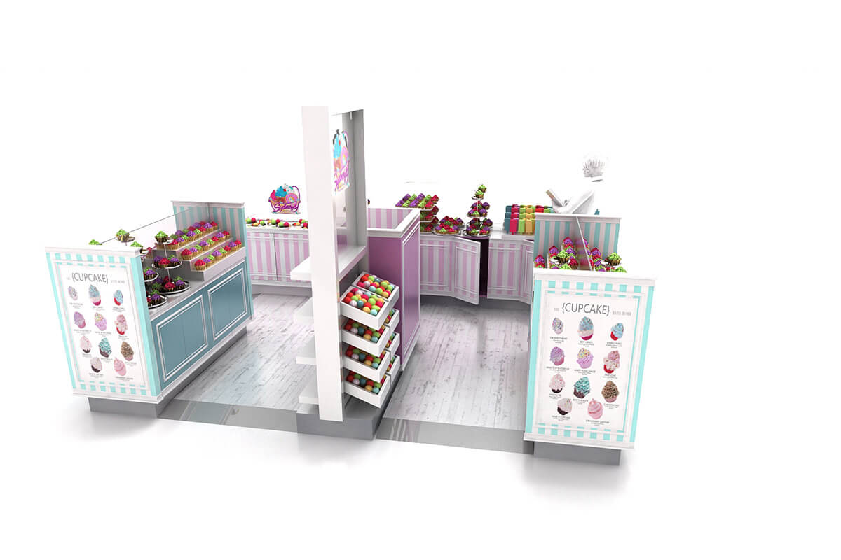 Cake Food Booth