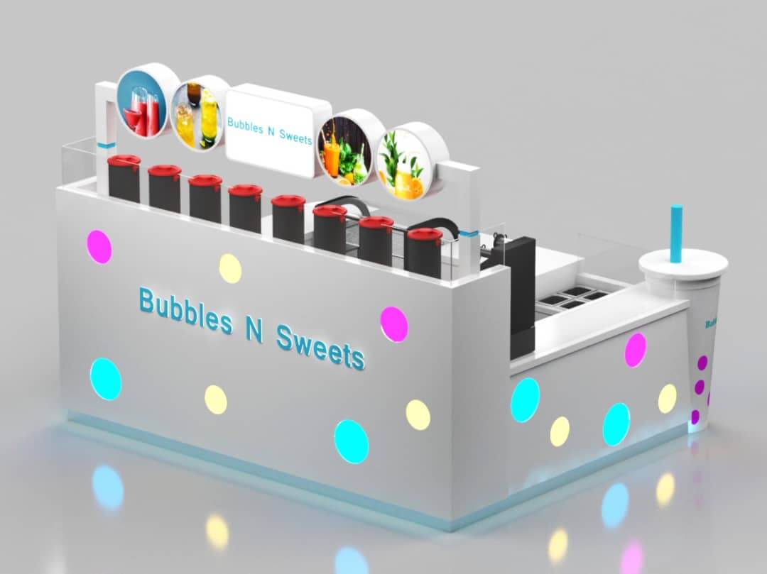 cake display kiosk 