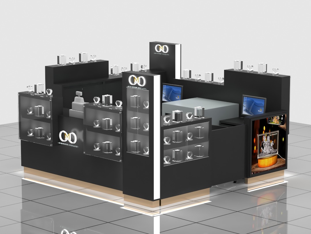custom gift kiosk design 