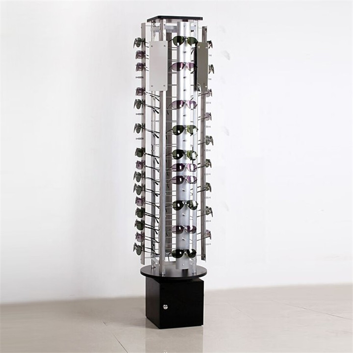 rotating sunglasses stand