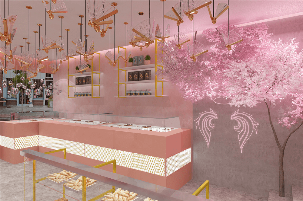 dessert kiosk