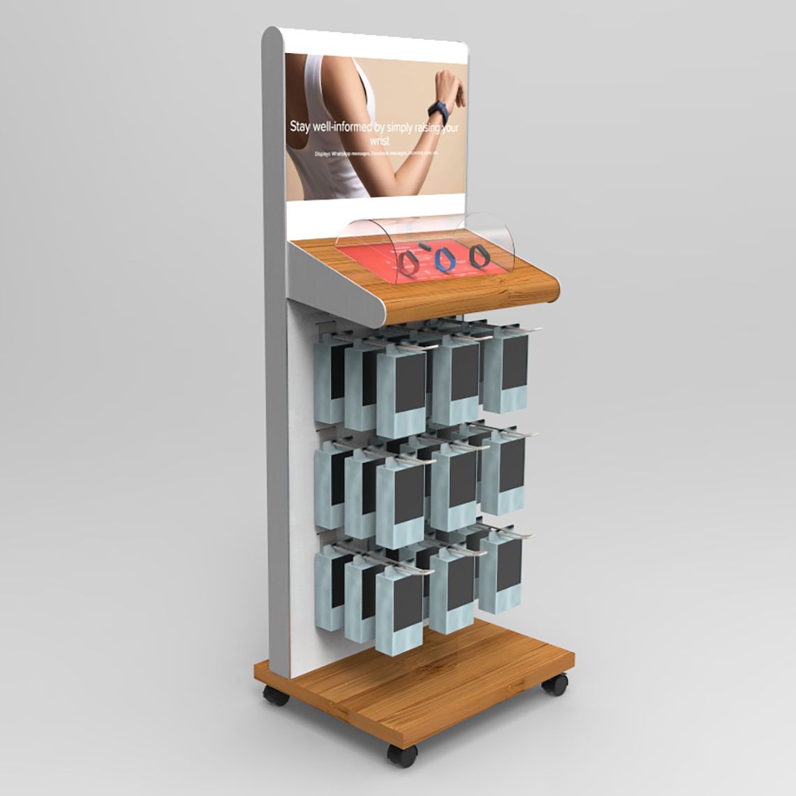 electronic products display stand