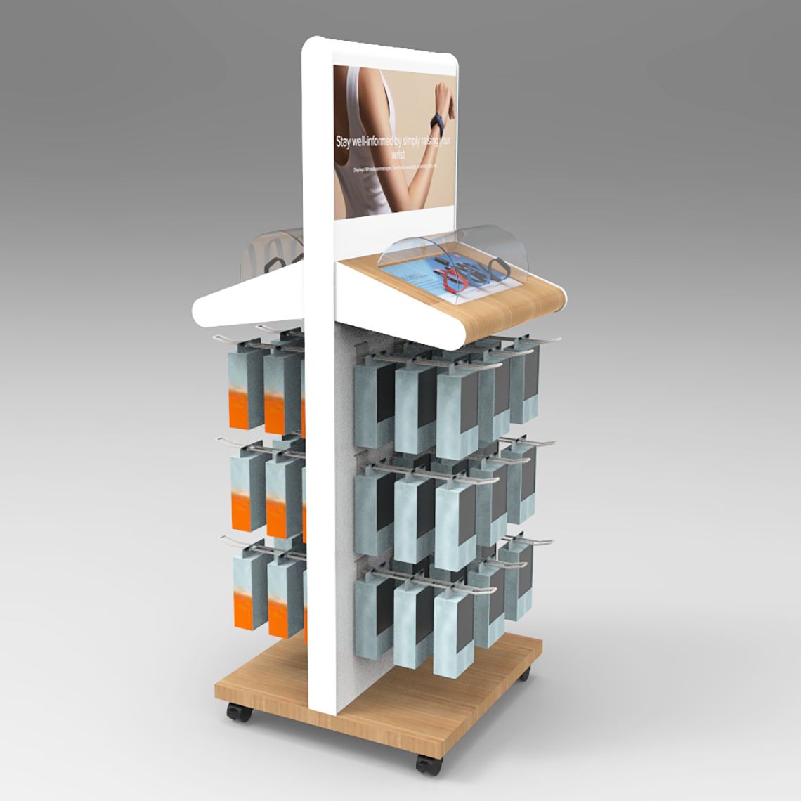 cellphone display rack 