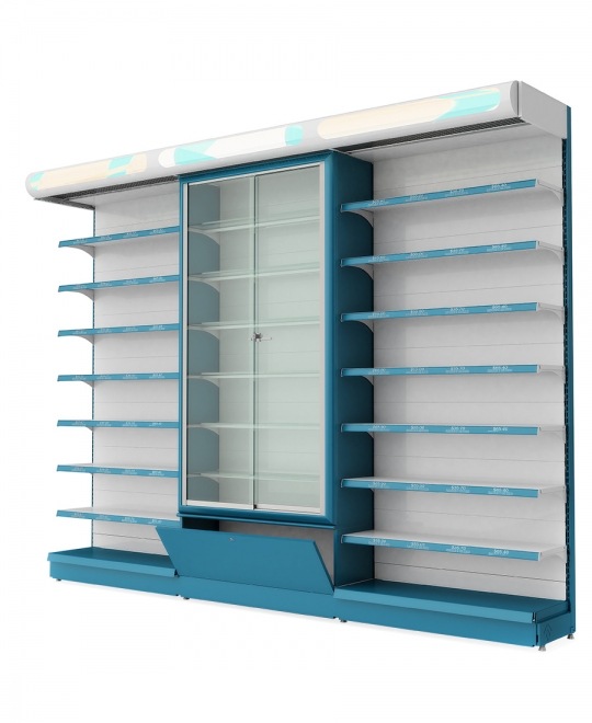 RX display shelf