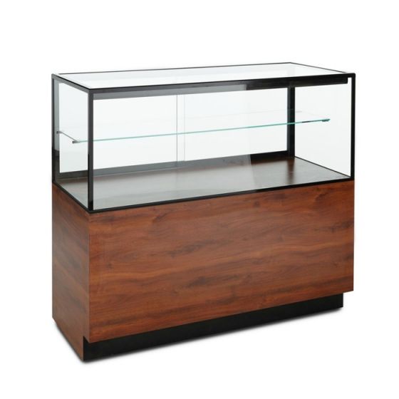 glass display case
