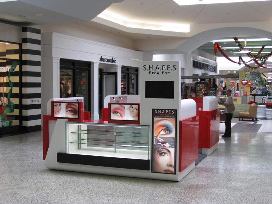 facial beauty kiosk 