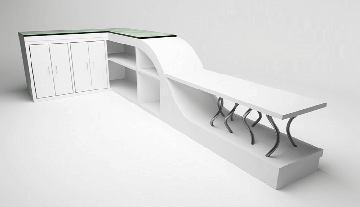 reception counter