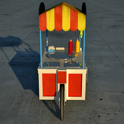 street food trolley