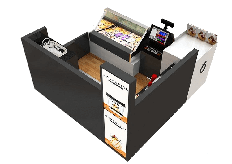 yogurt stand