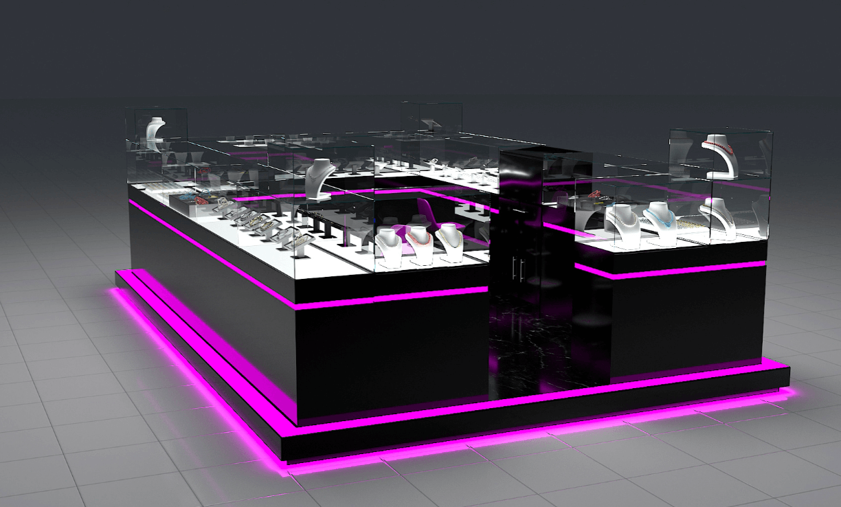 jewelry kiosk design