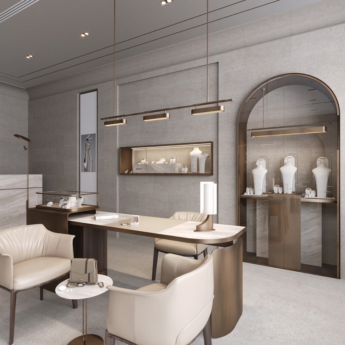 high-end shop design
