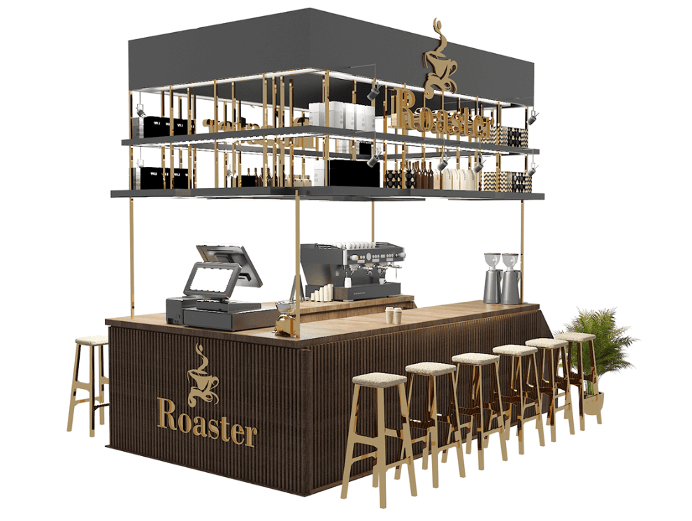restaurant coffee kiosk 