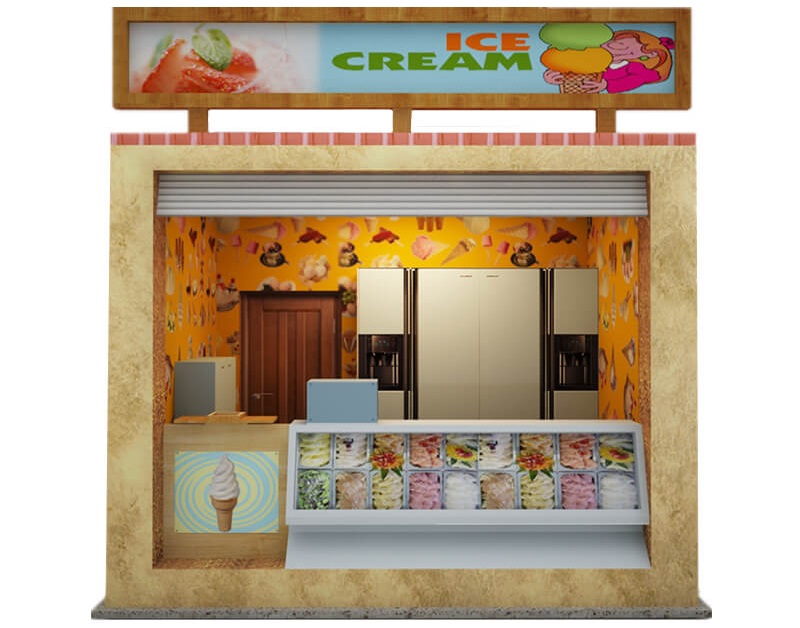 outdoor kiosk