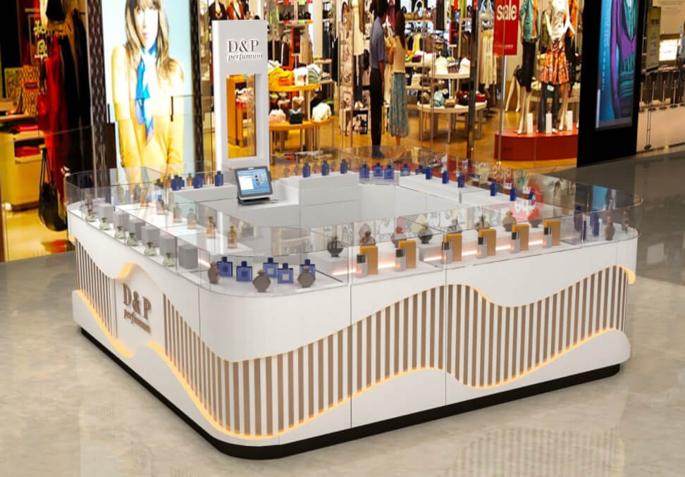 perfume display counter 