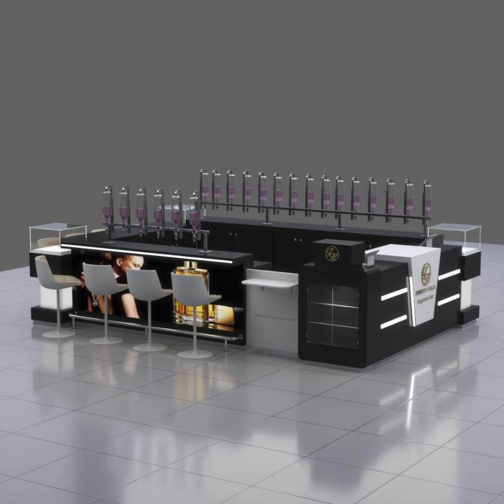 perfume kiosk