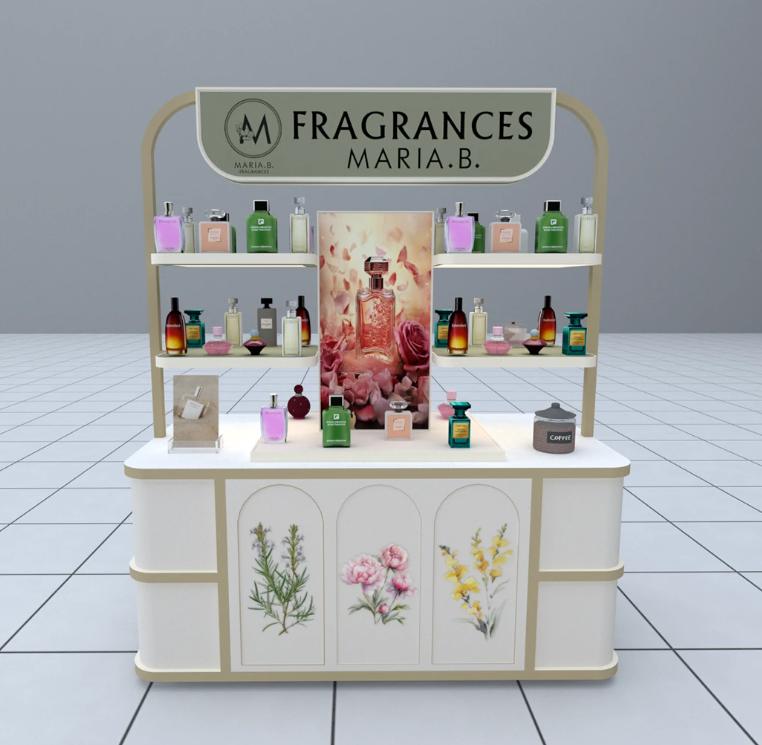 perfume cart