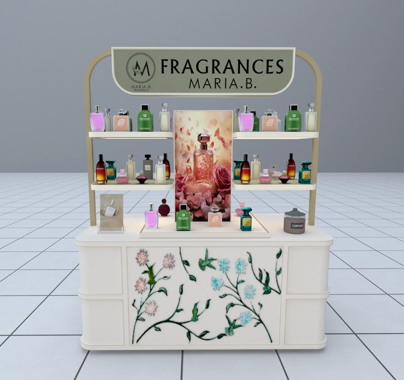 perfume cart