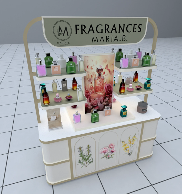 perfume cart
