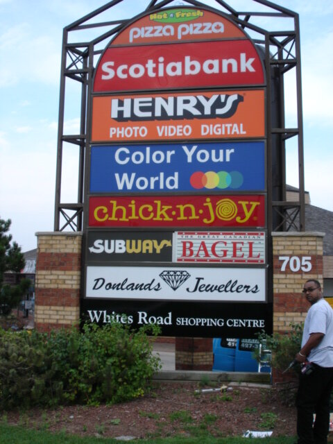 pylon sign