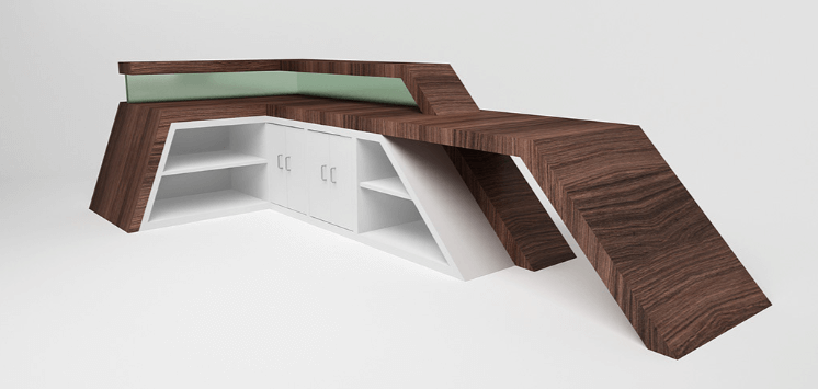 office reception desk