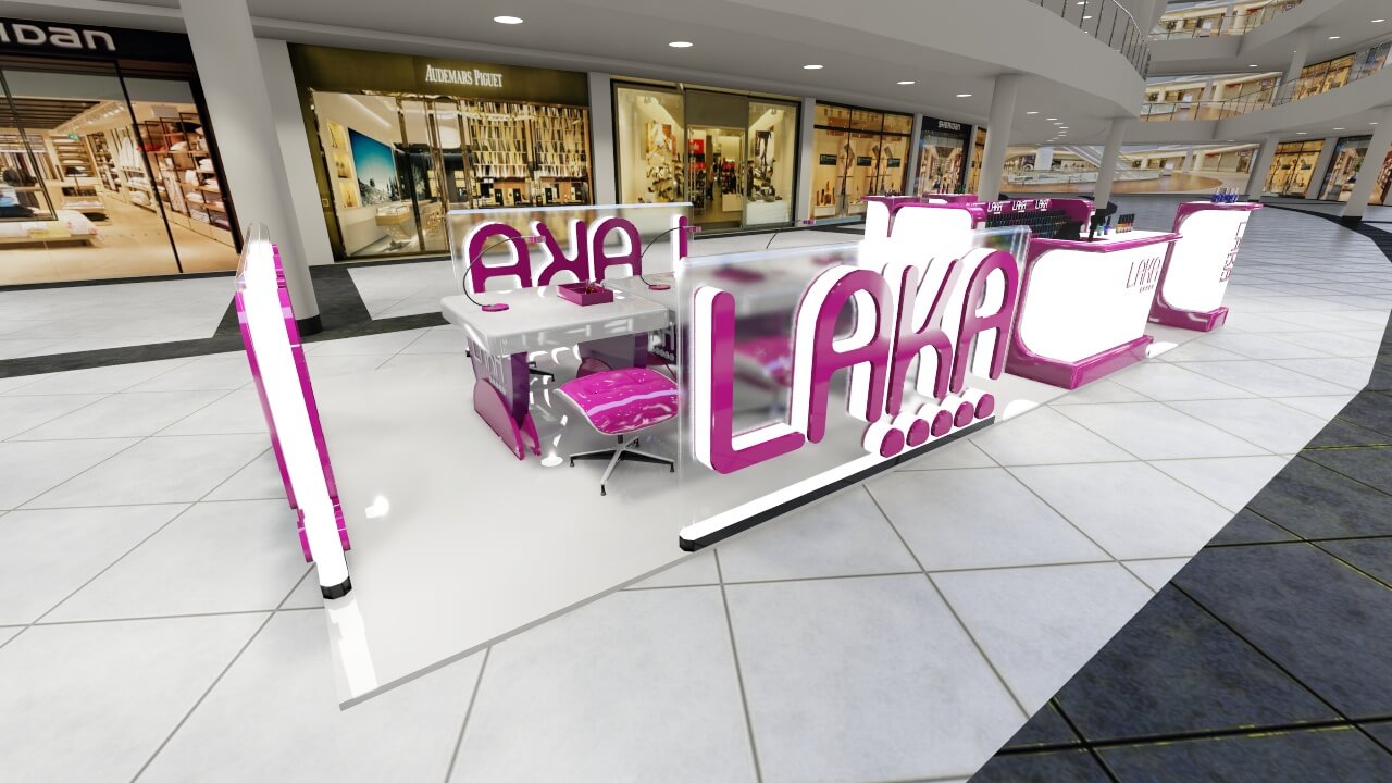 nail beauty booth
