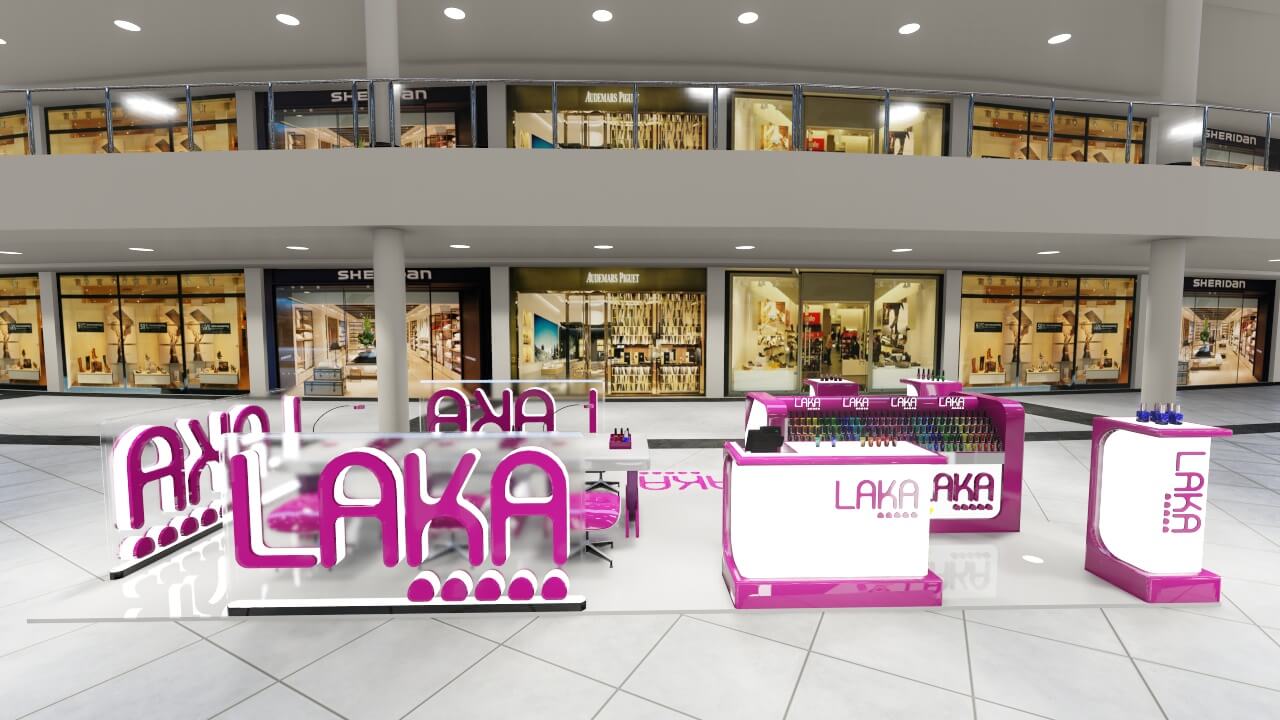nail salon kiosk