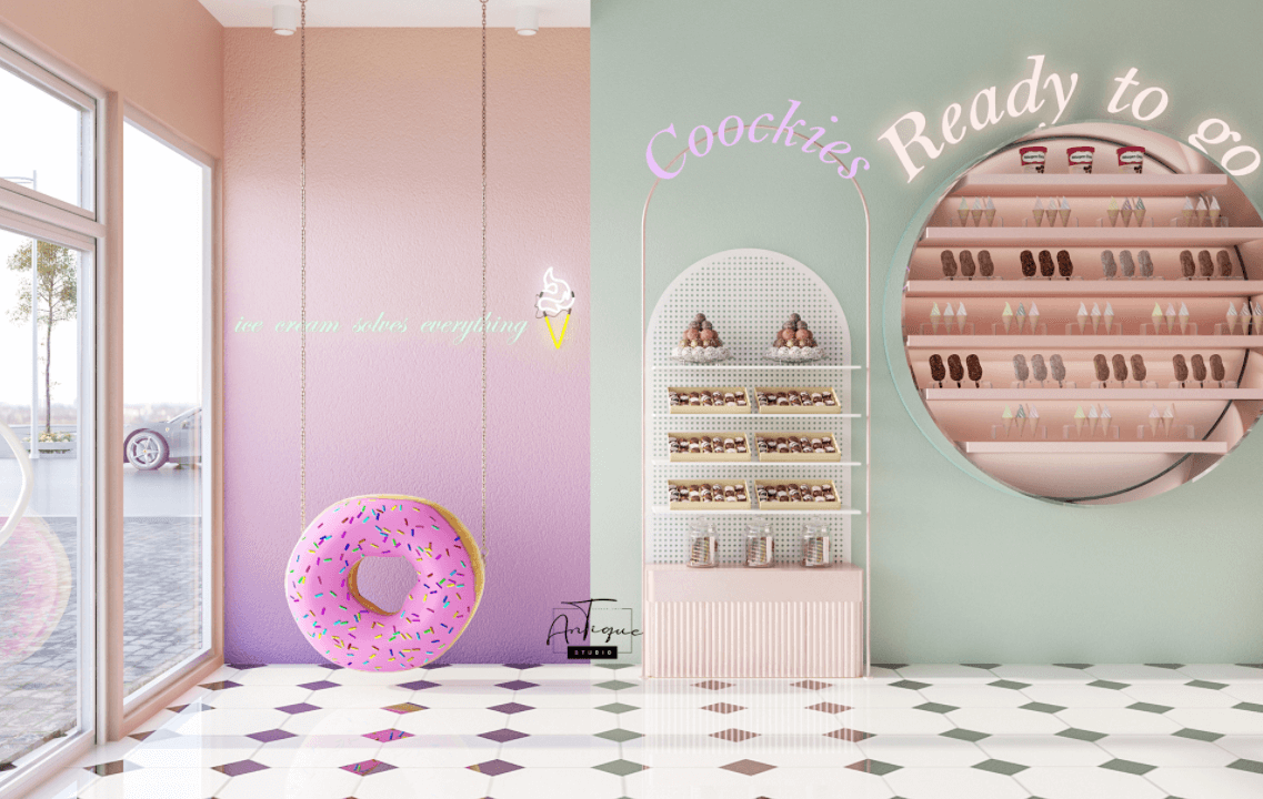 Donut shop design
