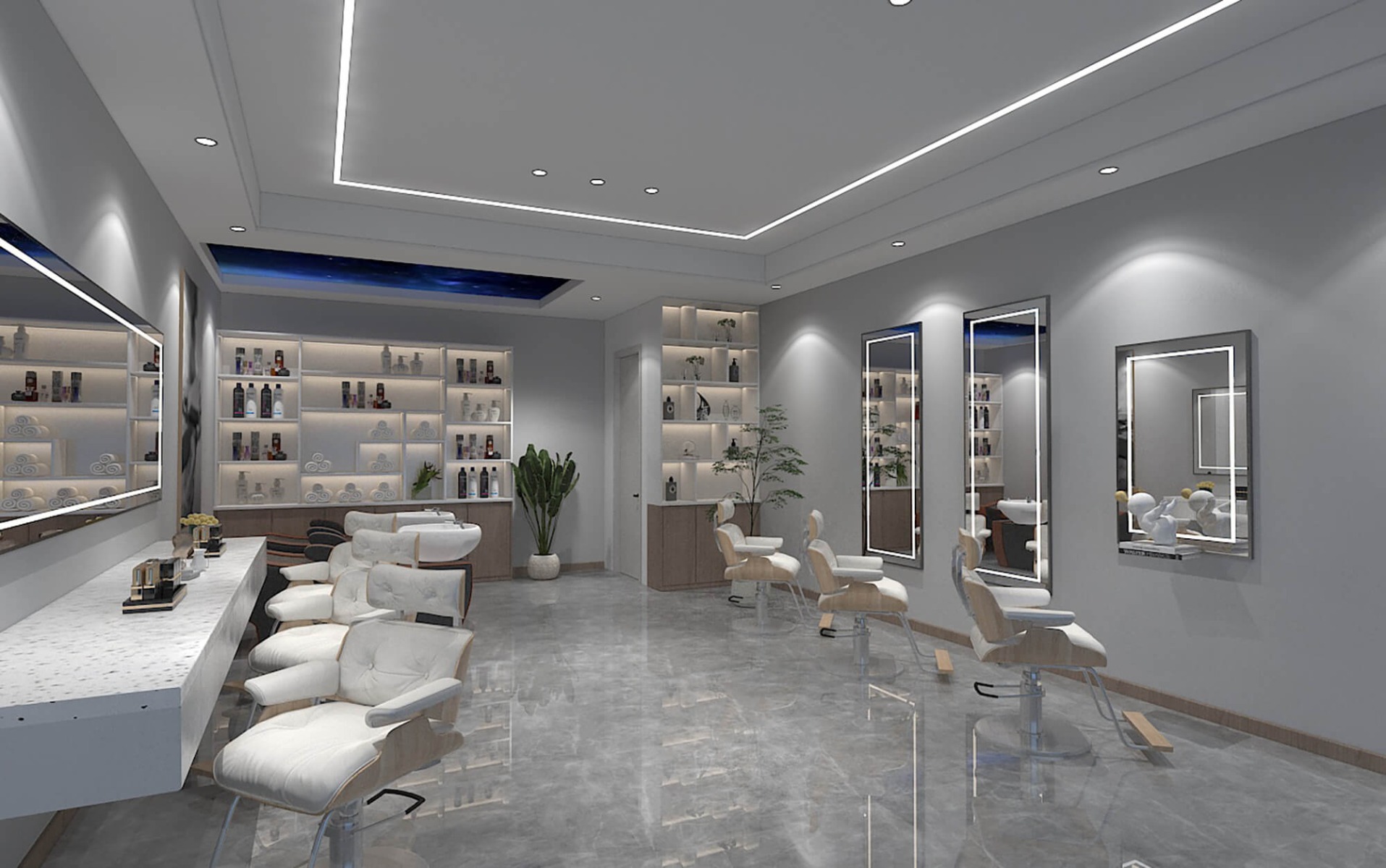 barber shop furniture 