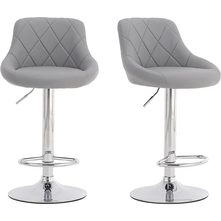leather bar stool