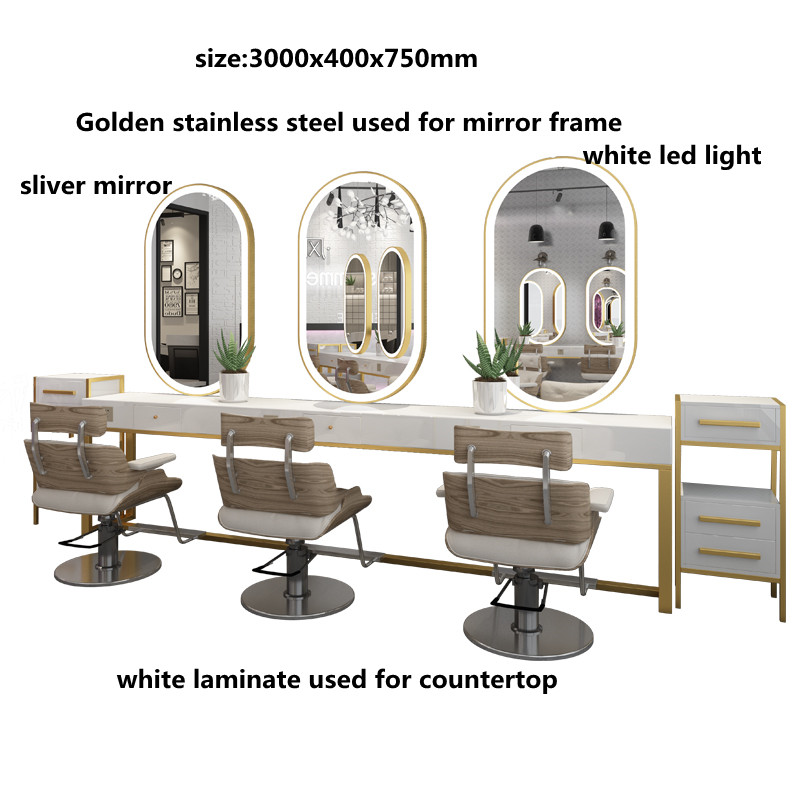 makeup station
