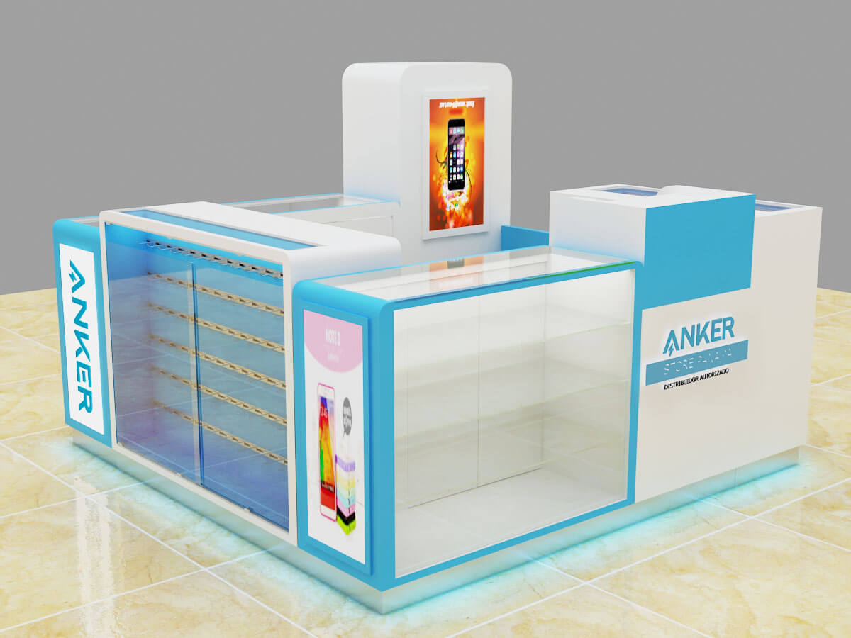 phone display showcase 