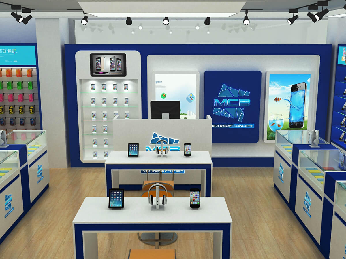 mobile phoen display table