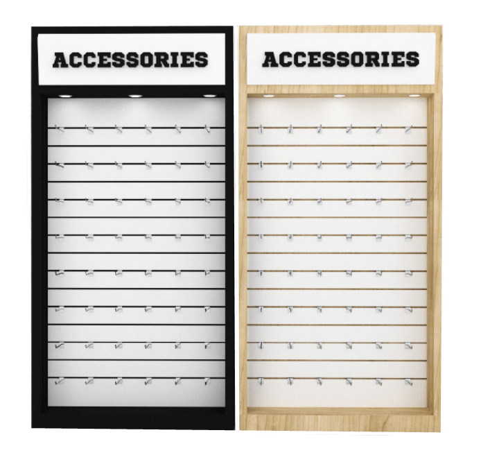mobile phone slat-wall stand