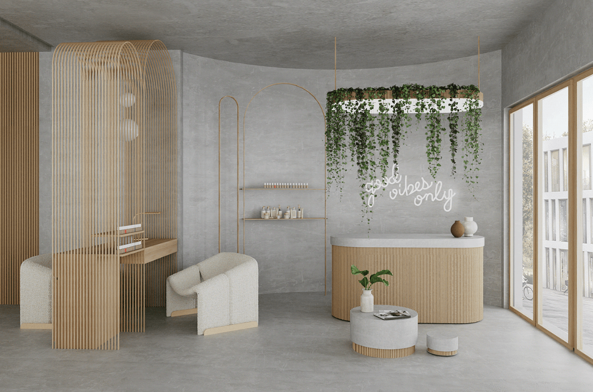 spa shop design idea