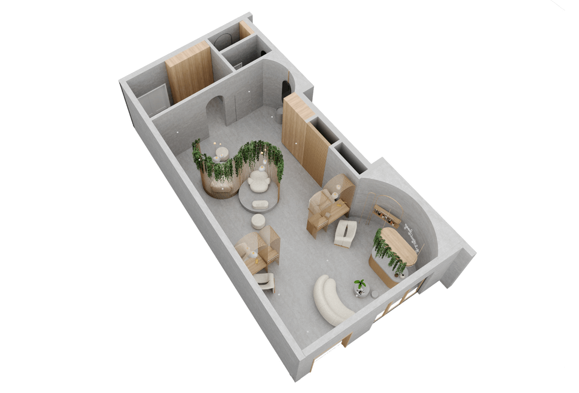 spa shop design