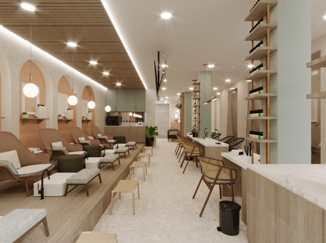beauty salon design