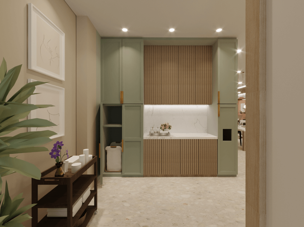 spa shop lockers