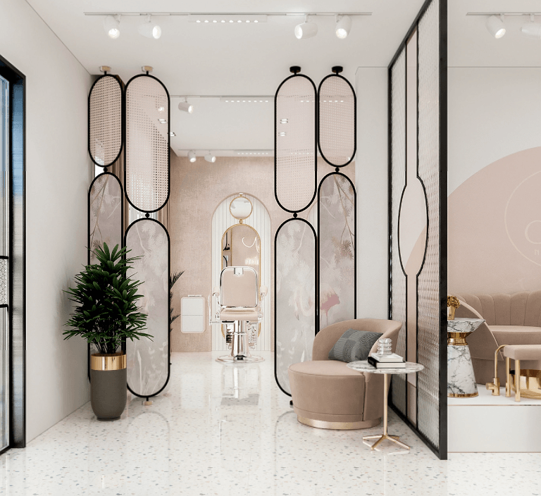 beauty salon design