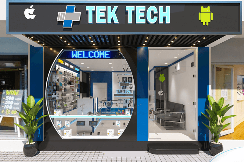 mobile phone store