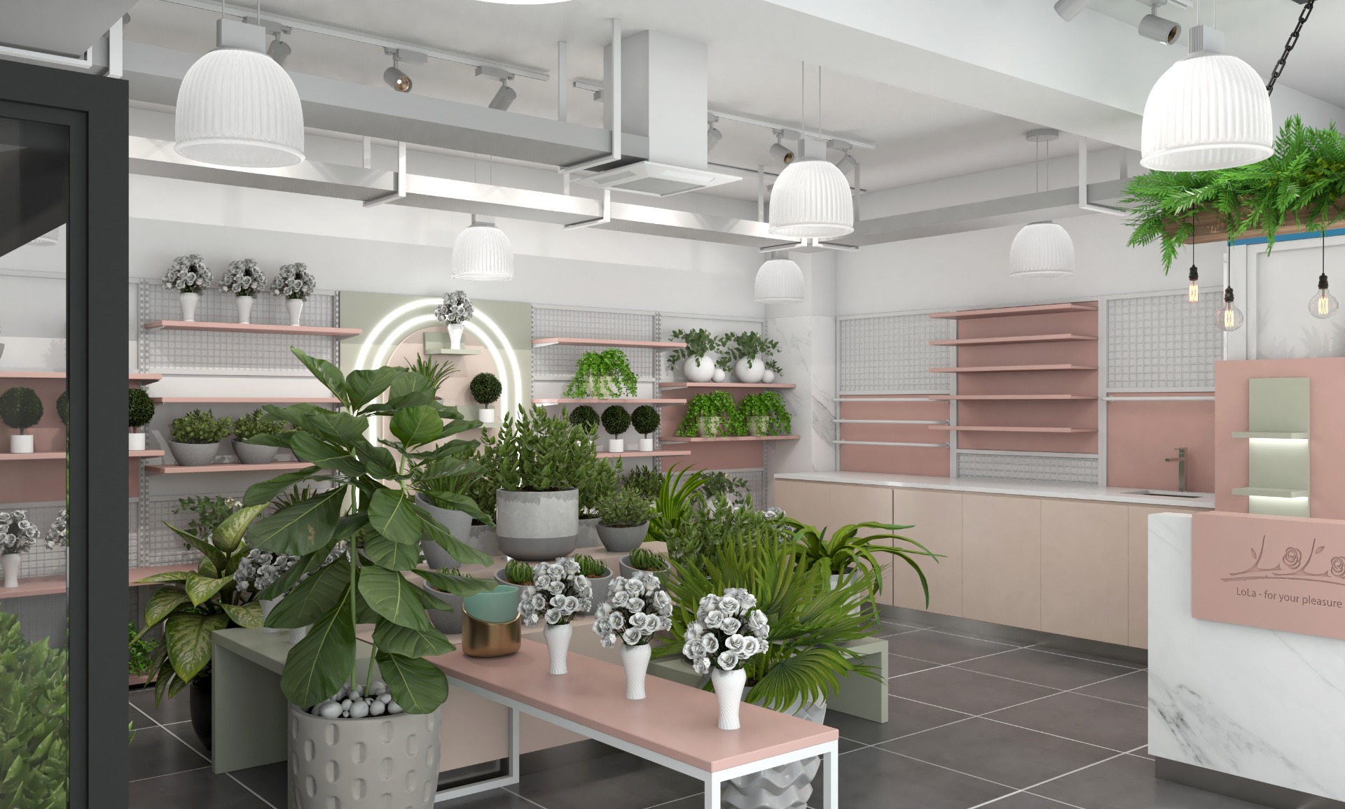 flower shop design