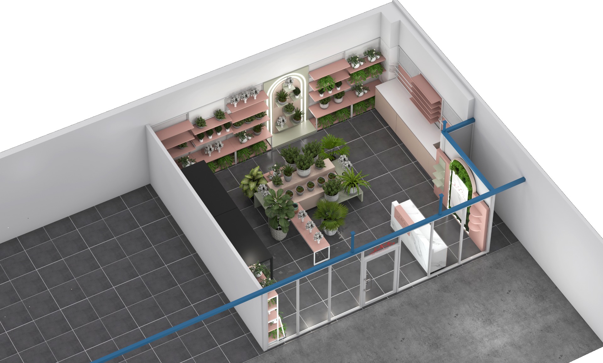 flower shop design