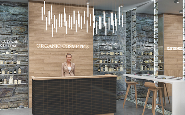 Cosmetics store design