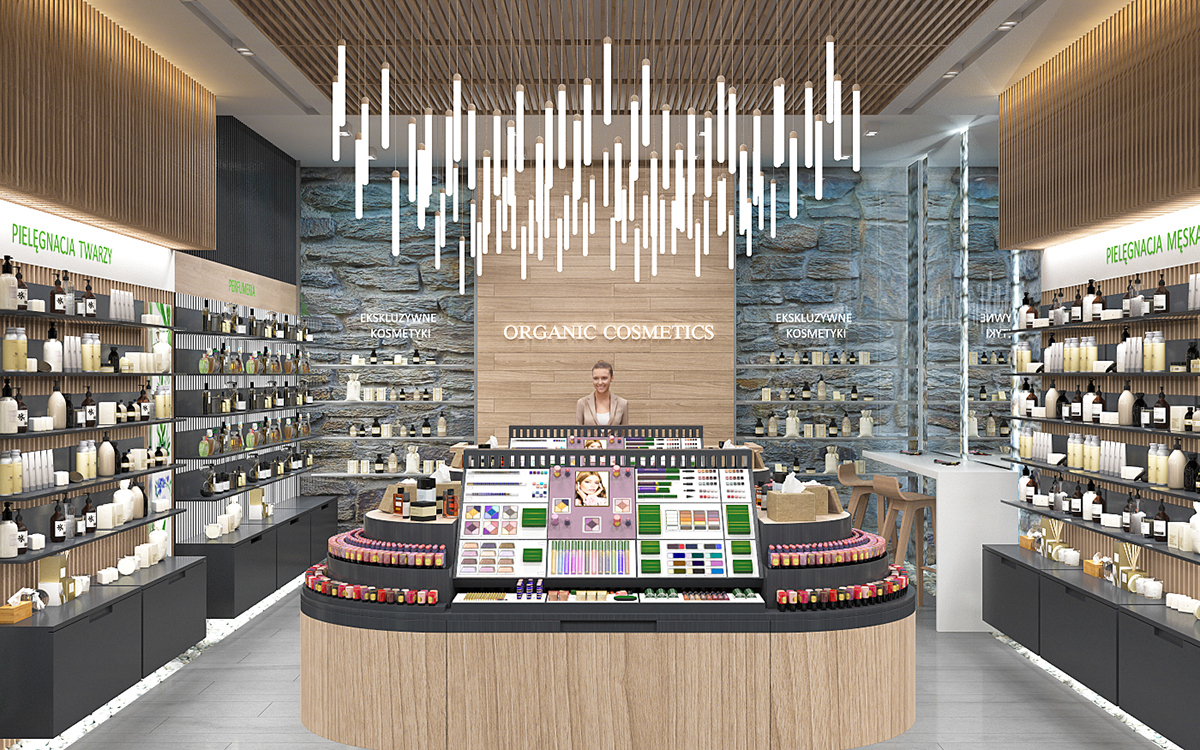 Cosmetics store design