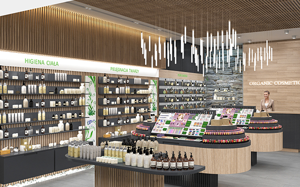 Cosmetics store design