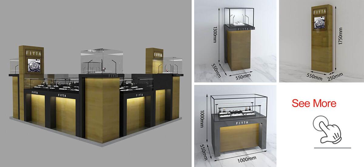 FIYTA Watch Kiosk Shop For Indoor