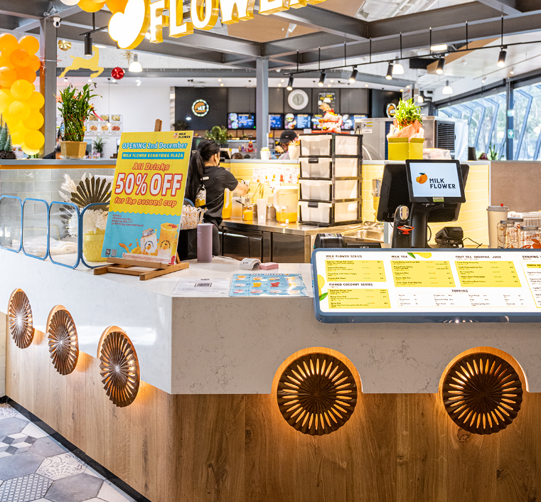 bubble tea shop