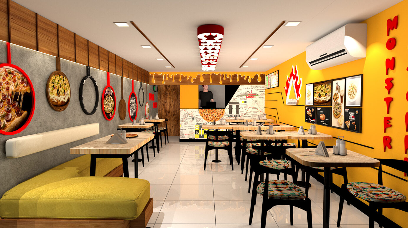 pizza store design